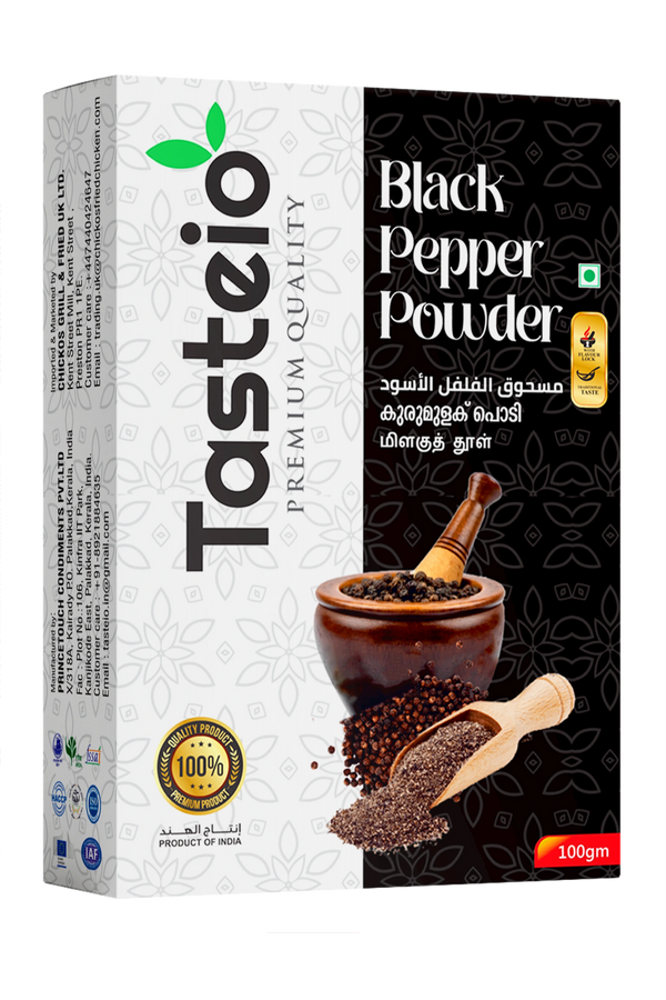 Tasteio Pepper Powder box, front