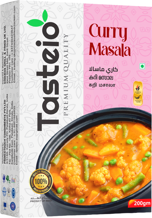 Tasteio Curry Powder, front