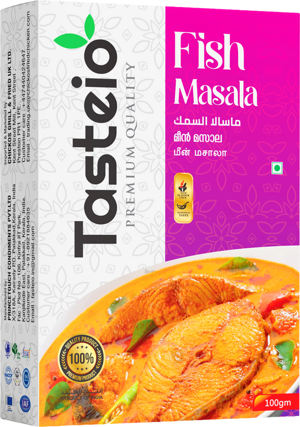 Tasteio Fish Masala, front