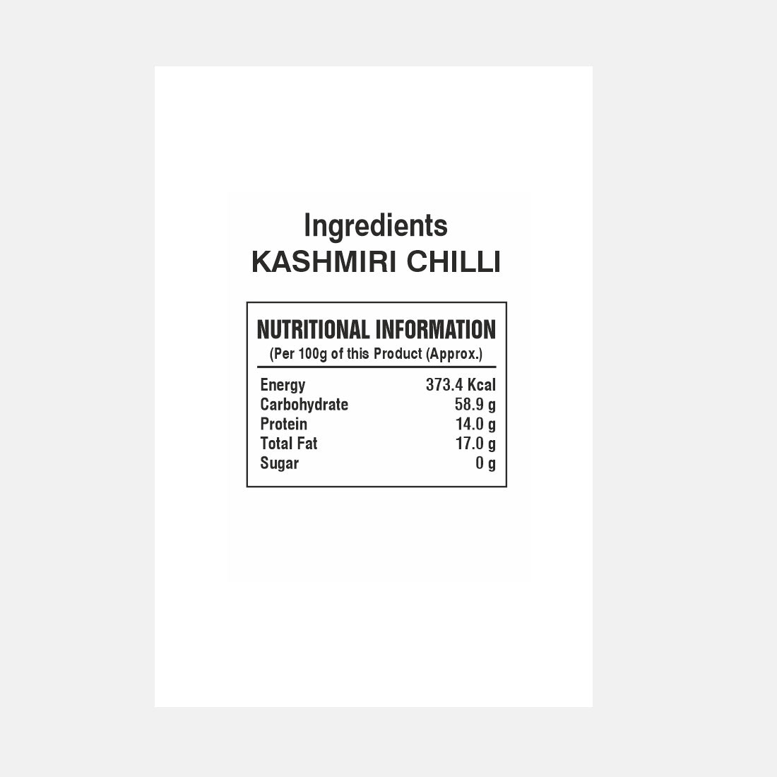 Kashmiri Chilli Powder