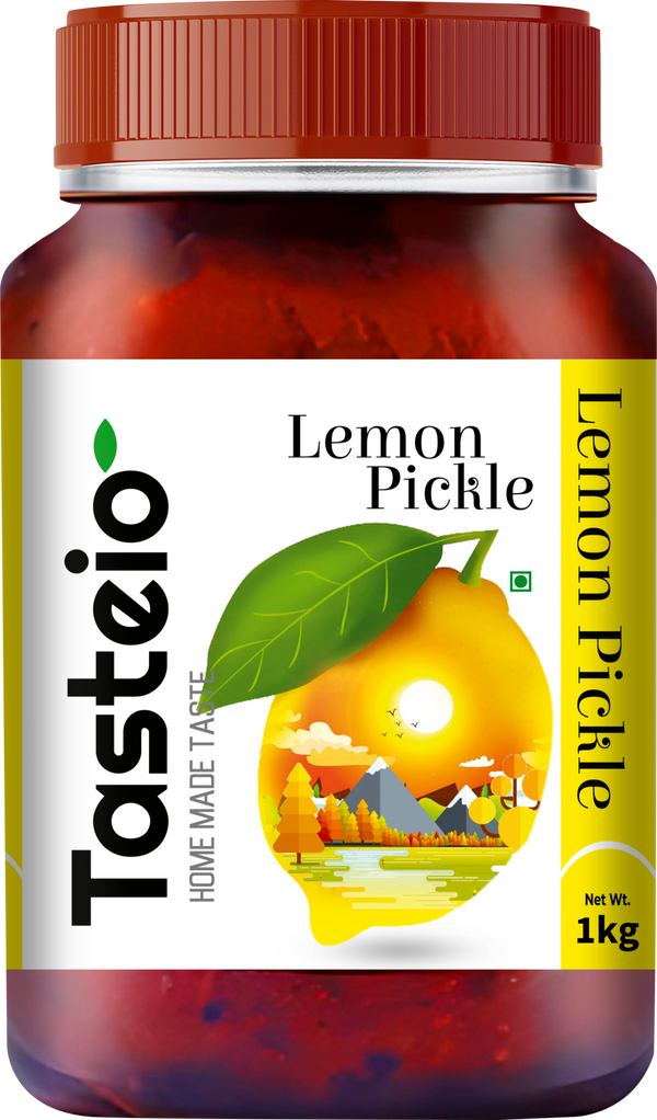 Tasteio Lemon Pickle, front